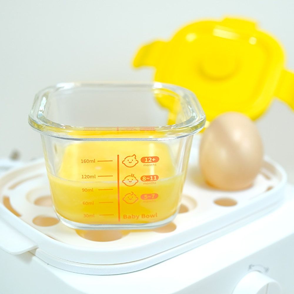 Baby Food Storage Jar - Einfache 170ml Lebensmittel-Aufbewahrungsbox, Gefriergeeignetes Glas, Babynahrungs-Glasbehälter,