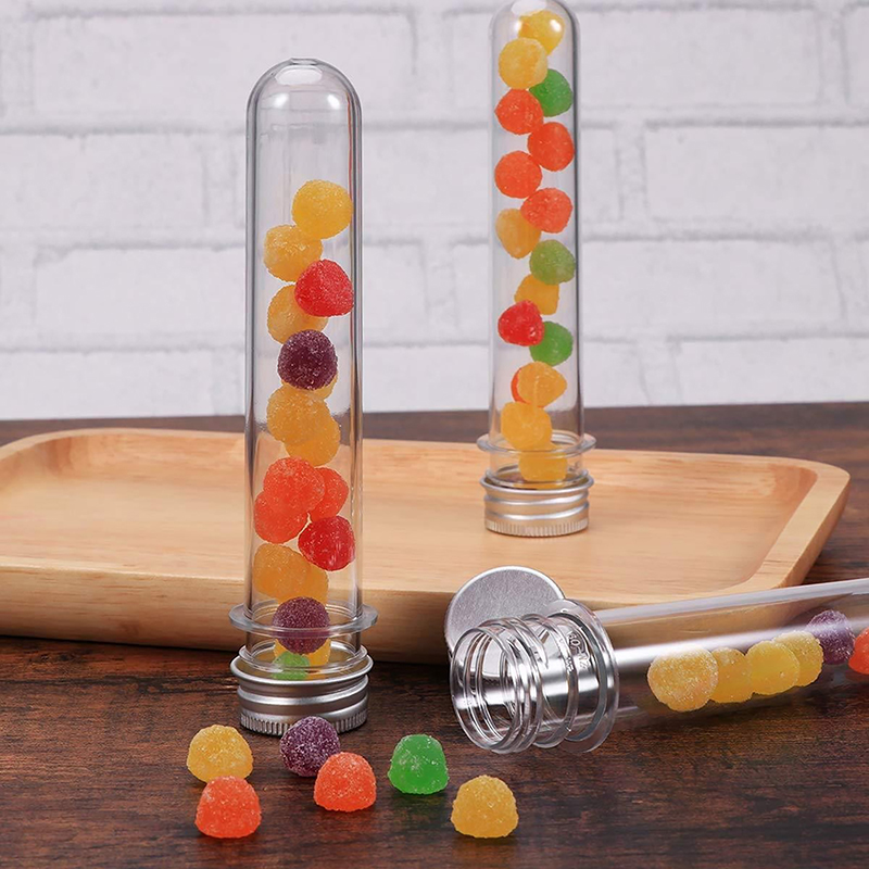 Baby Food Storage Jar - 1/5Pcs Kunststoff Labor Reagenzgläser Transparent Candy
