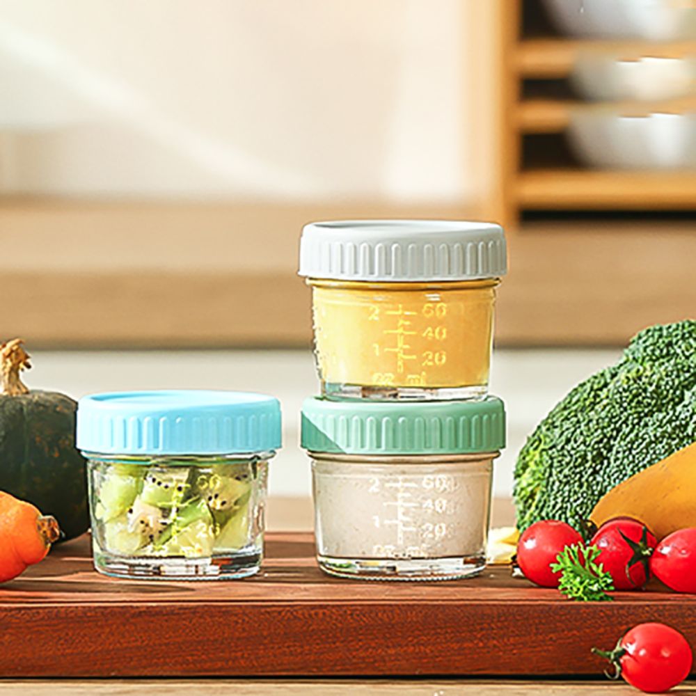 6 Stück Mehrzweck-Glas-Babynah – Baby Food Storage Jar Bewertung und Preis