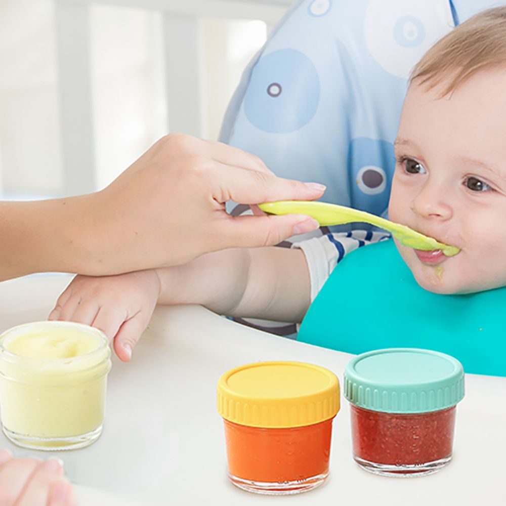 6 Stück Glas-Babynahrungsglas, – Baby Food Storage Jar Bewertung und Preis