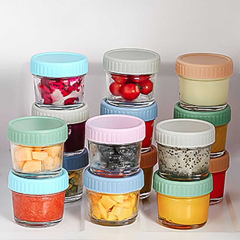 6 Stück Glas-Babynahrungsgläse – Baby Food Storage Jar Bewertung und Preis