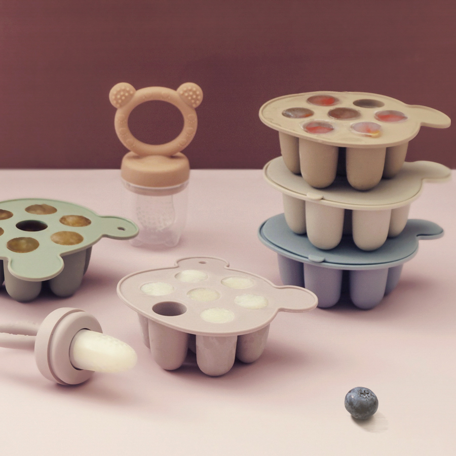 Baby-Eiscremeform aus Silikon, – Baby Food Storage Jar Bewertung und Preis